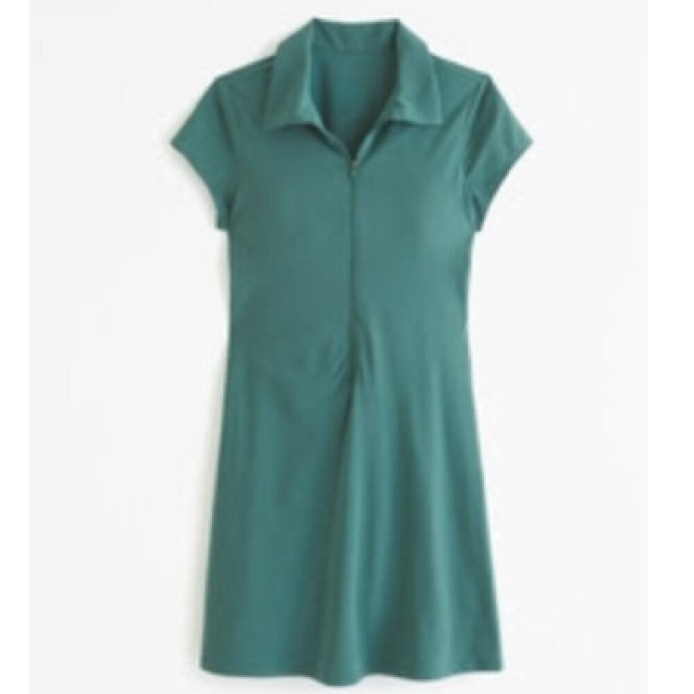 Abercrombie & Fitch Women's Zip Up Traveler Mini Dress